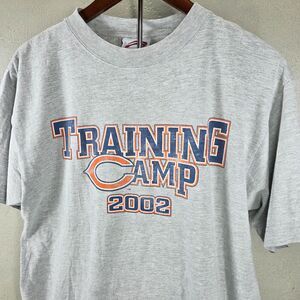 Vintage Y2K Chicago Bears Training Camp 2002 Cadre Athletic T Shirt Sz M
